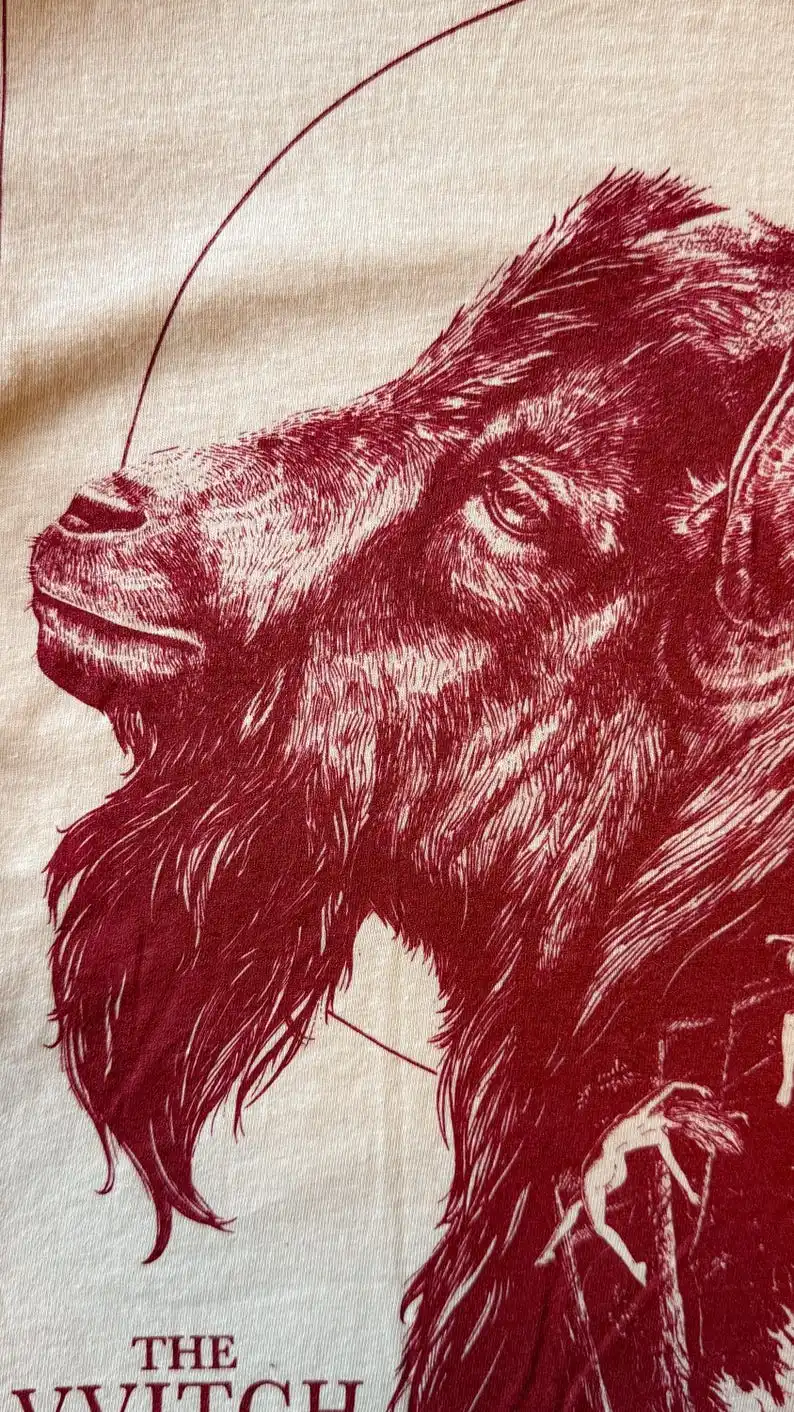 Ведьма | Вьюм вдохновленный Черный Phillip - футболка