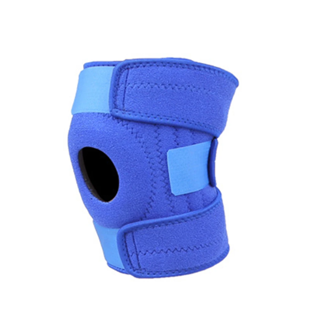 

Knee Support Portable Washable Adjustable Unisex Running Bodybuilding Exercising Protective Brace Accessories Black