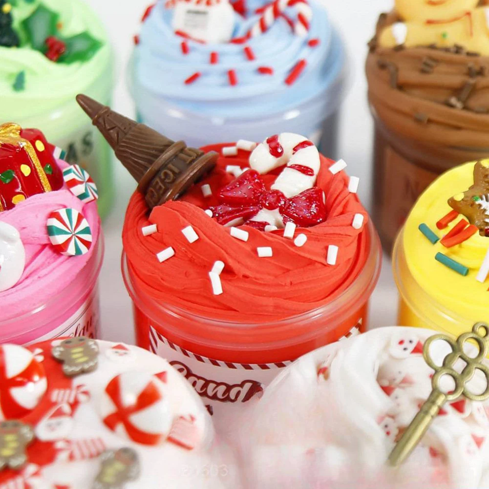 Адвент-календарь Slime 2024 рождественские календари обратного отсчета игрушки для