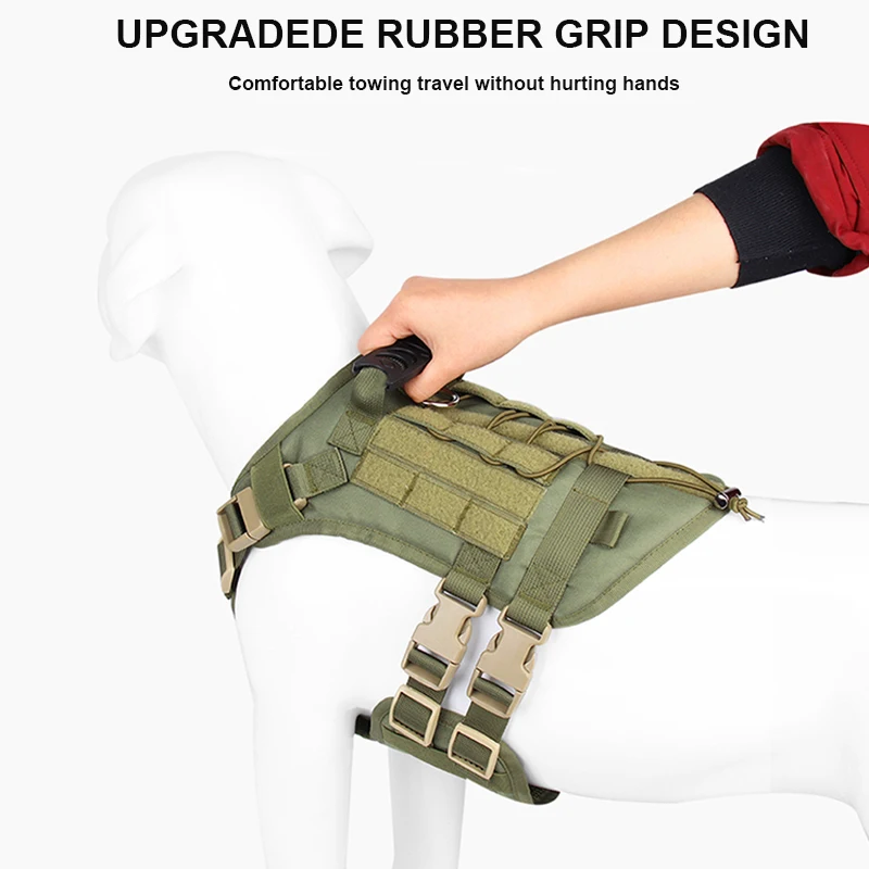 Тактическая шлейка для собак жилет тренировок больших и средних питомцев К9