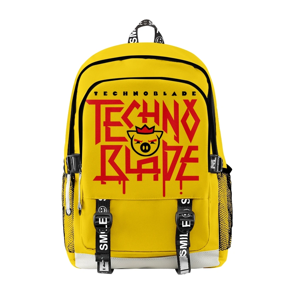 Technoblade Merch Backpack 2022 Casual Style School Bag Women Men Girls Boys Unisex Bag