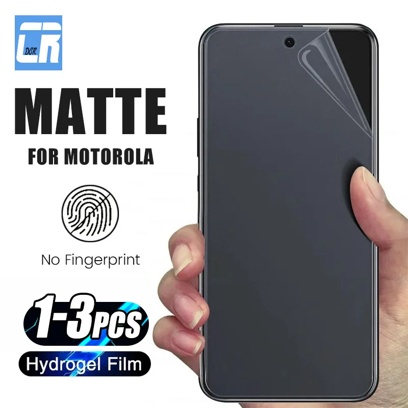 1-3 шт. матовая Гидрогелевая пленка для Motorola G84 G73 G53 G23 G13 Защита экрана Moto G82 G72 G62 G52 G42