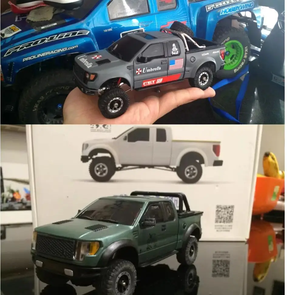 Радиоуправляемый гусеничный пикап Orlandoo Hunter Raptor для Ford P01 F150 Сборная модель 1/35