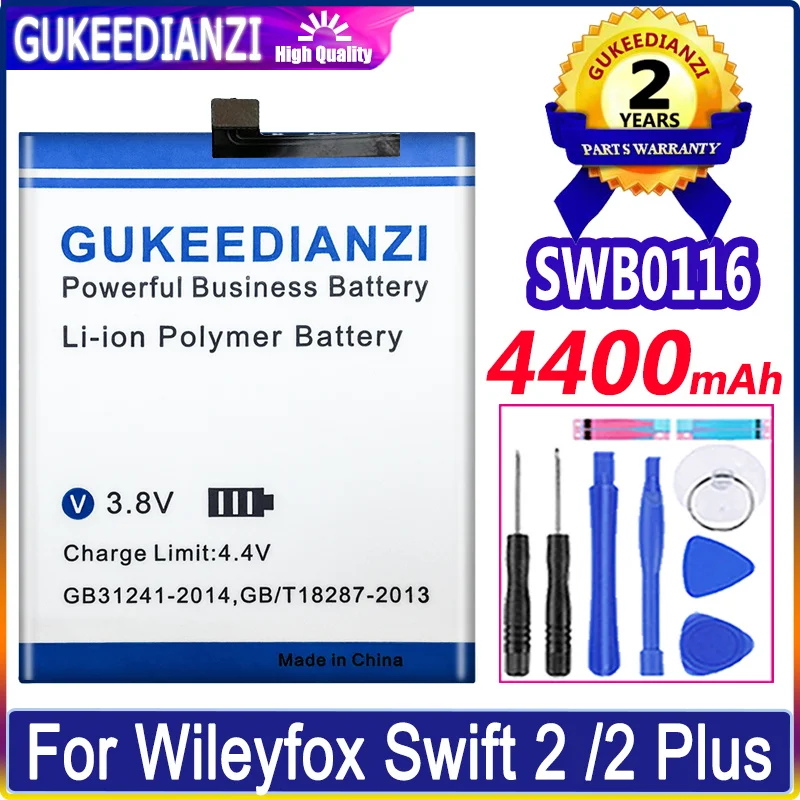 Аккумулятор GUKEEDIANZI SW2XB01 SWB0115 SWB0116 для Wileyfox Swift 2X 2 /2 Plus запасные батареи - купить по