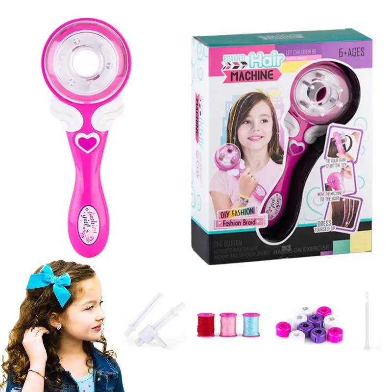 

Electric Hair Braider Hair Braiding Machine DIY Magic Hair Roller Styling Tools Easy Braids Playset For Teen Girls Women