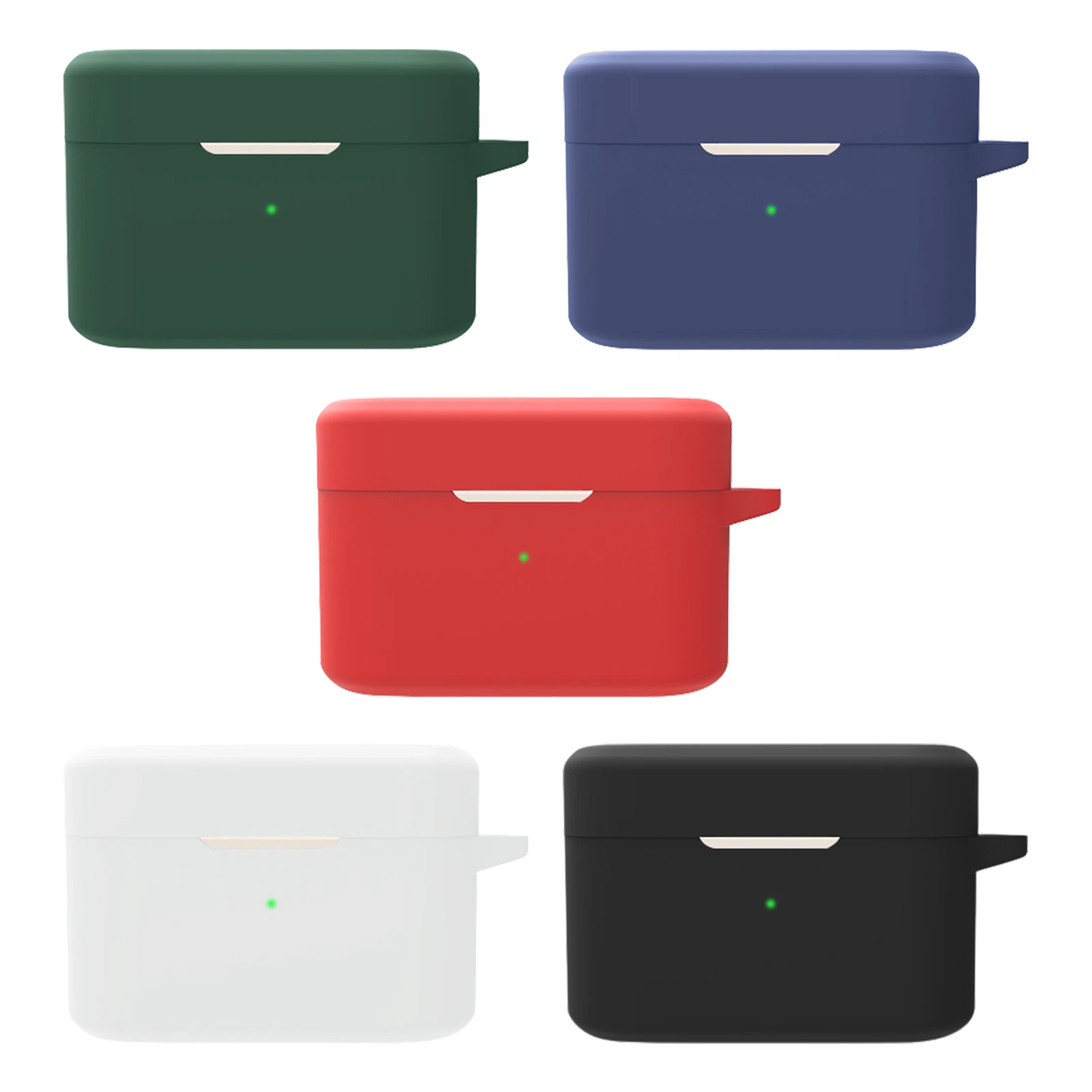 

Protective Case For 1MORE Pistonbuds Pro Earphone Accessories Charging Box ​Cover For 1MORE Pistonbuds Pro Soft Silicone Shell