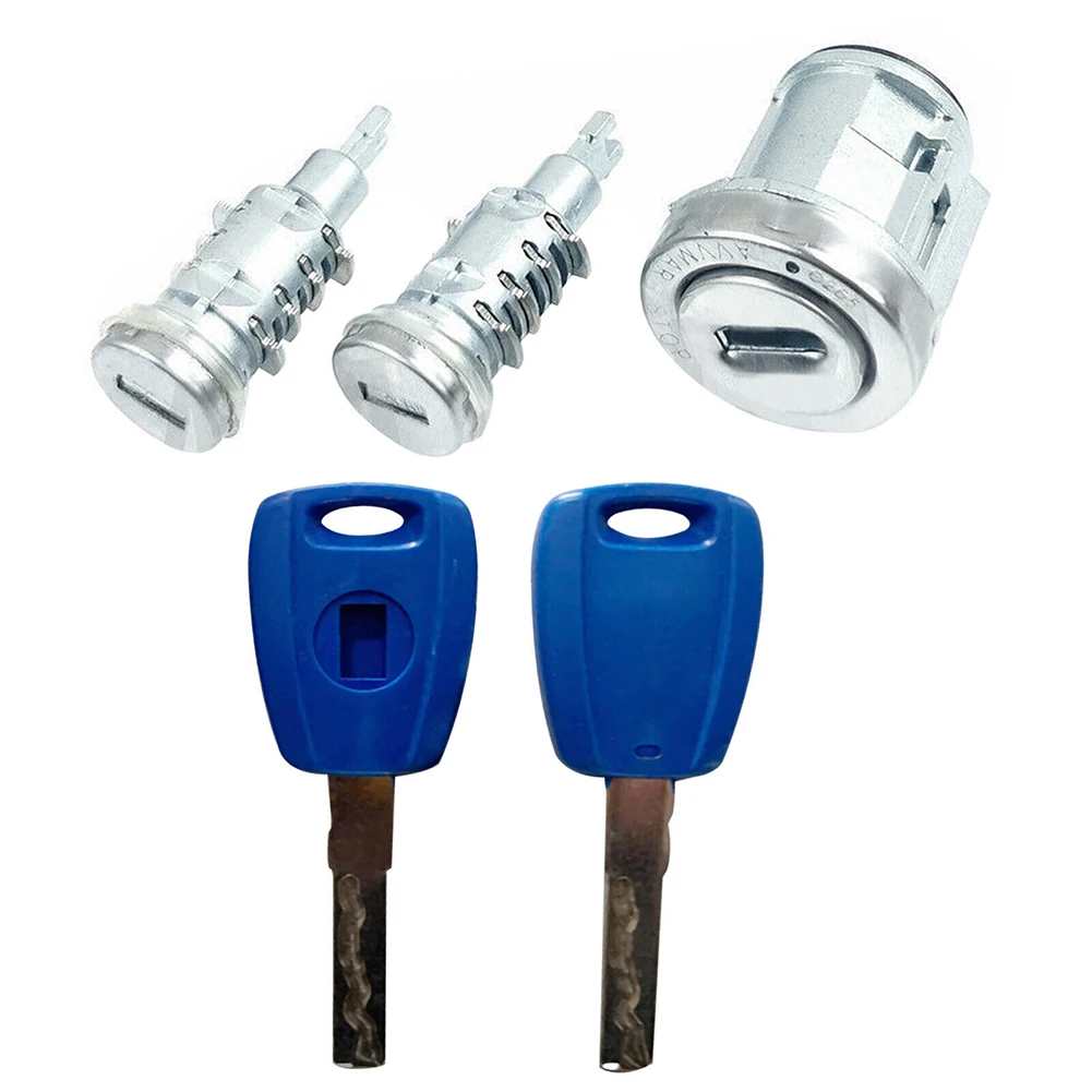 

Durable Lock Cylinder Key Door Lock Barrel Spare Parts 1pc Accessories For Doblo 2010-2022 For Vauxhall Combo D