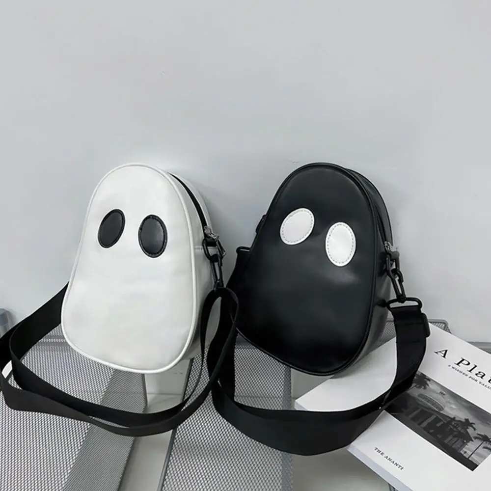 

Purse Messenger Bag Couples Shoulder Bags Cute Small Bag Devil Ghost Korean Style Canvas Bag Women Crossbody Bag
