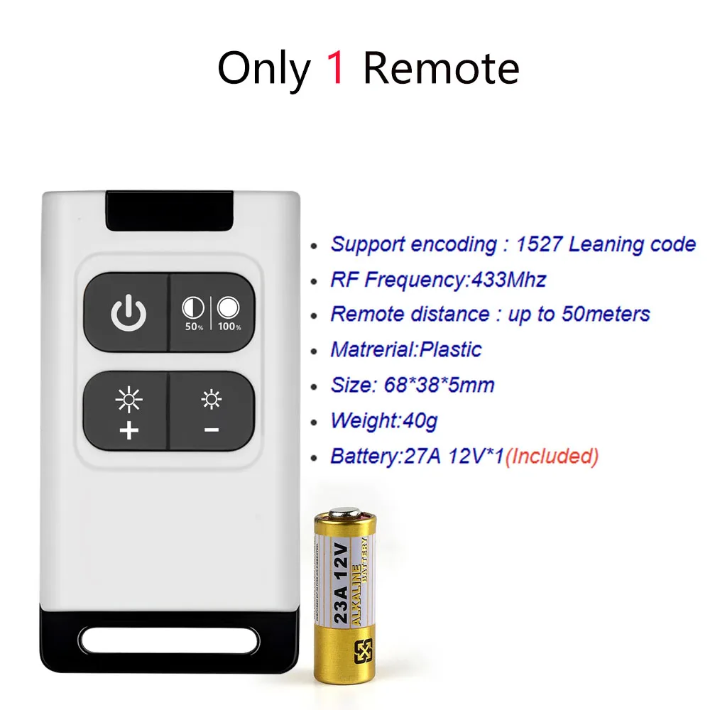 

Беспроводной диммер WenQia 433 МГц