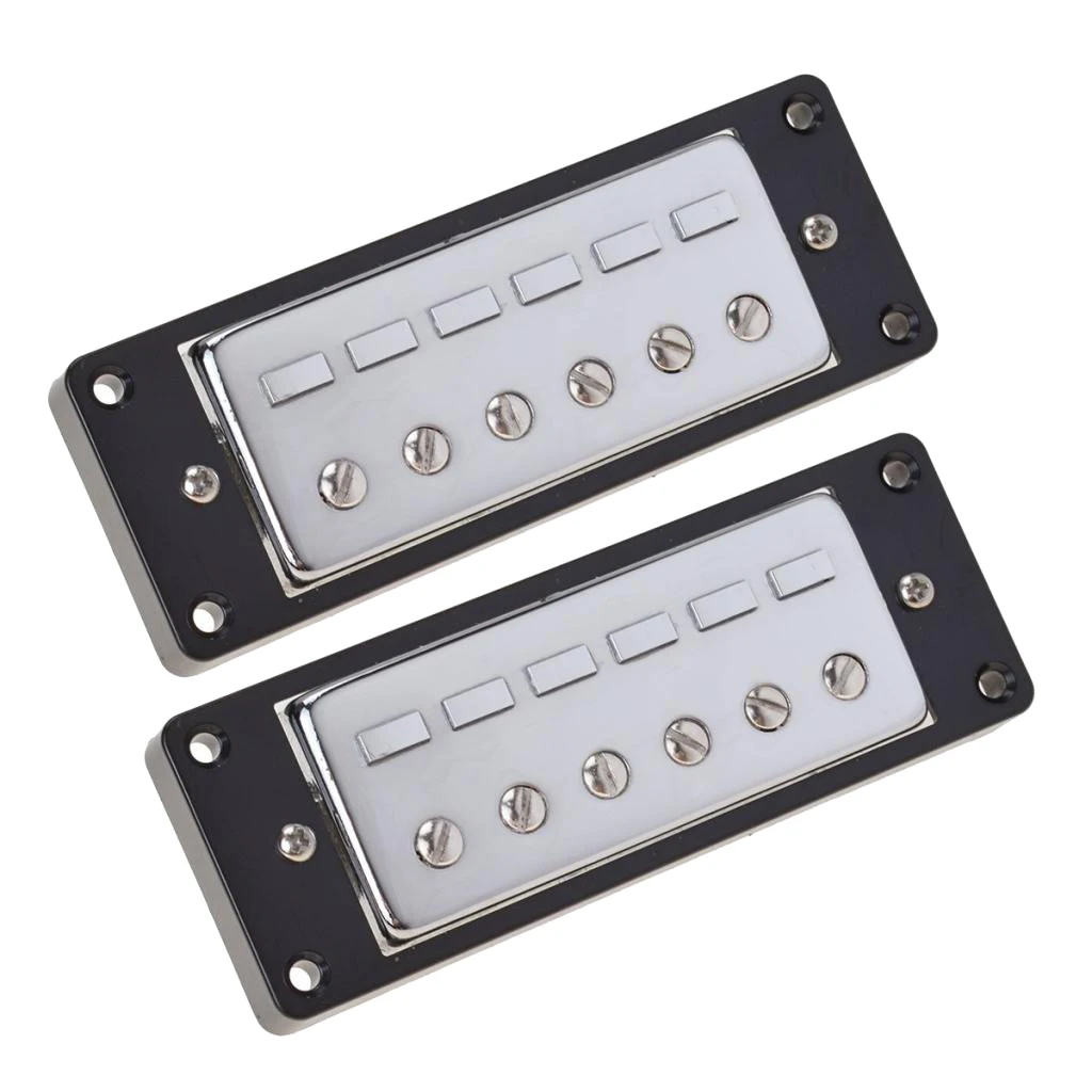 

Guitar Neck Bridge Pickups Set Dual Coil Humbucker for Guitar