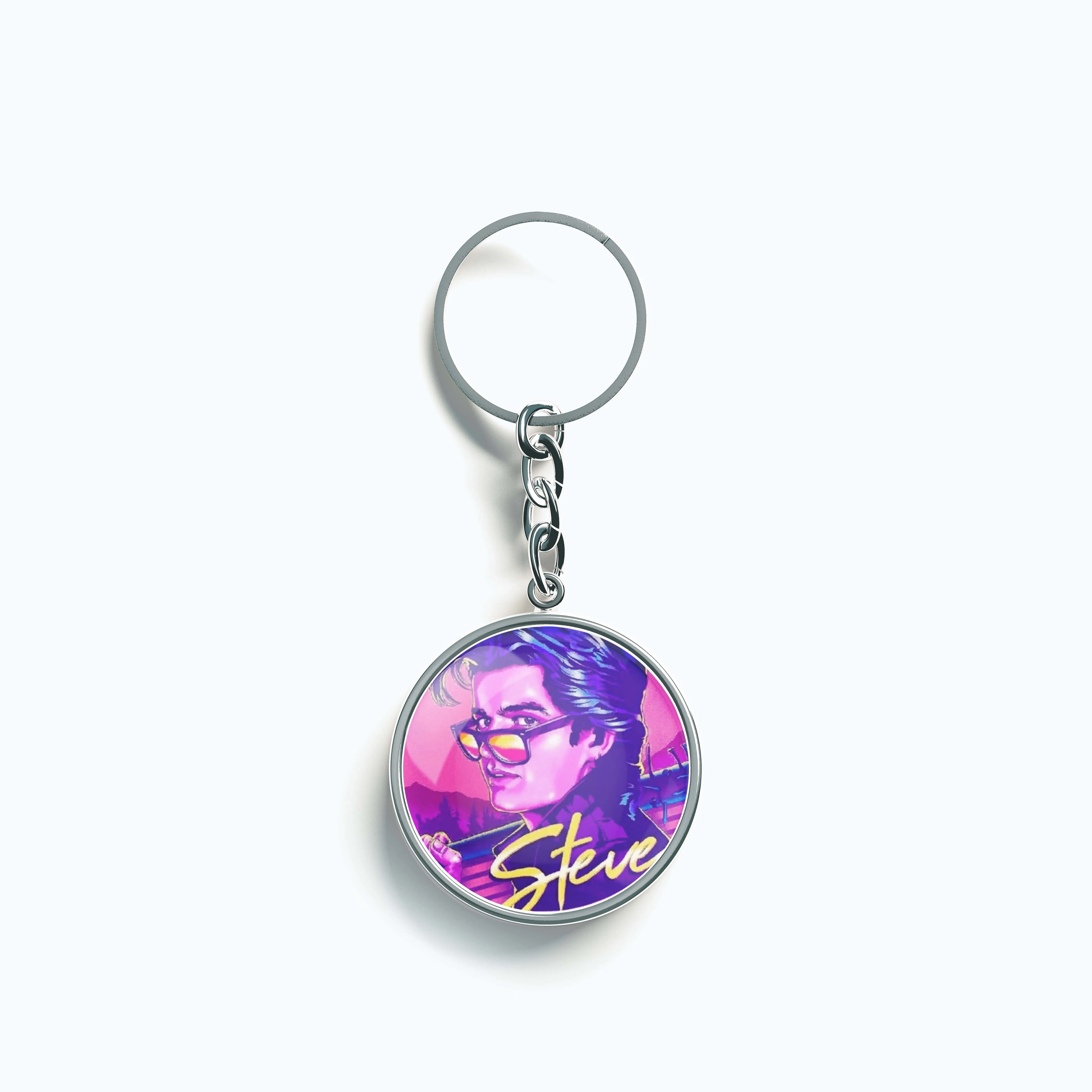 

Steve Moon Necklace Gifts Dome Men Boy Women Charm Jewelry Lady Glass Jewelry Chain Fashion Lovers Accessories Party Girls