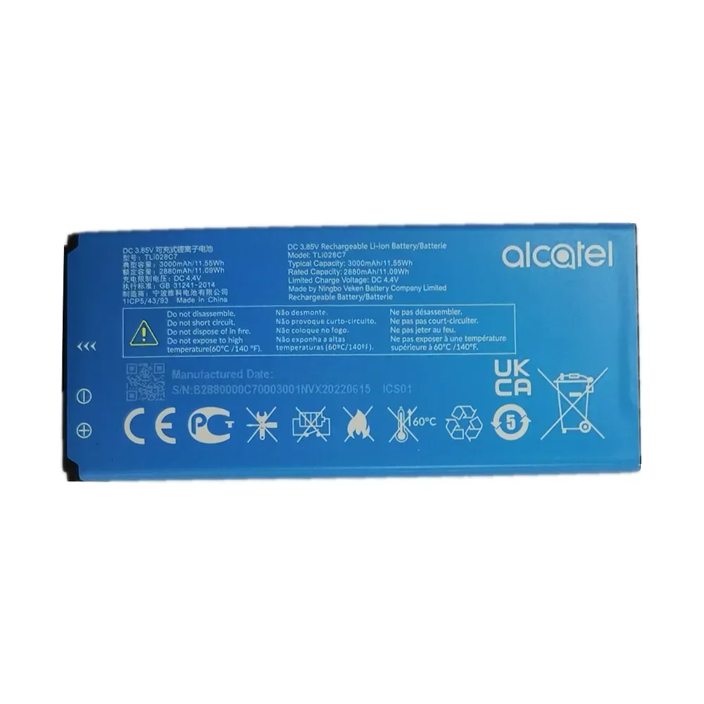 Оригинальный аккумулятор TLi028C1 TLi028C7 для Alcatel 1A 5002F 1B 2020 5002D 5002X 5002A 5002I 5002M 5002S