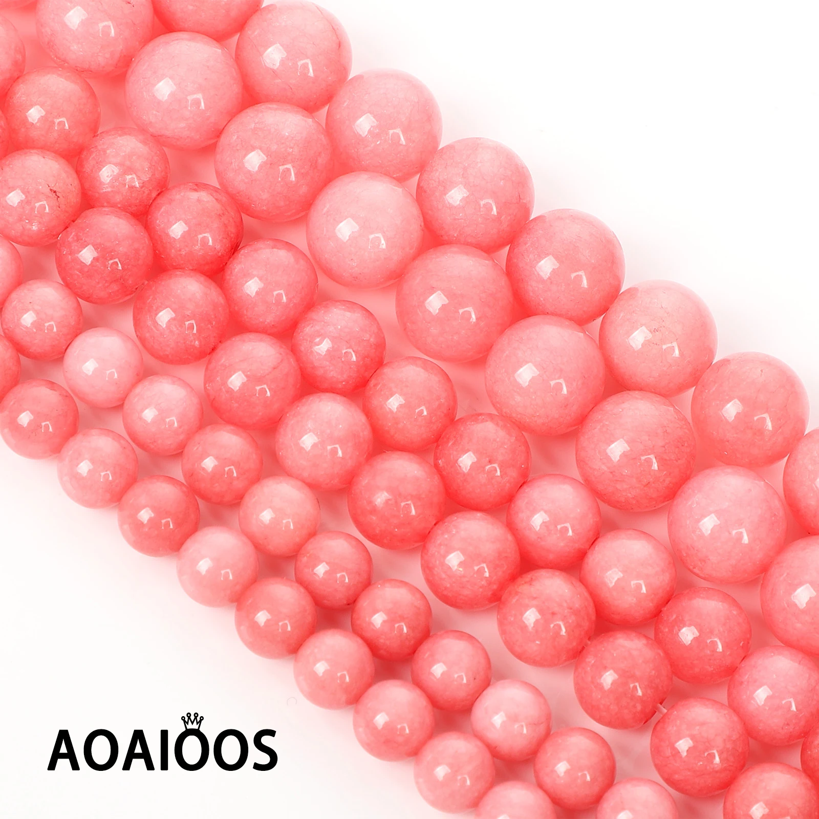 

400mm 29 To 91 Pcs Natural Red Veins Stone Beads Make Up Silver 925 for Jewelry Making Bracelets Pulseira Marvels Abalorios