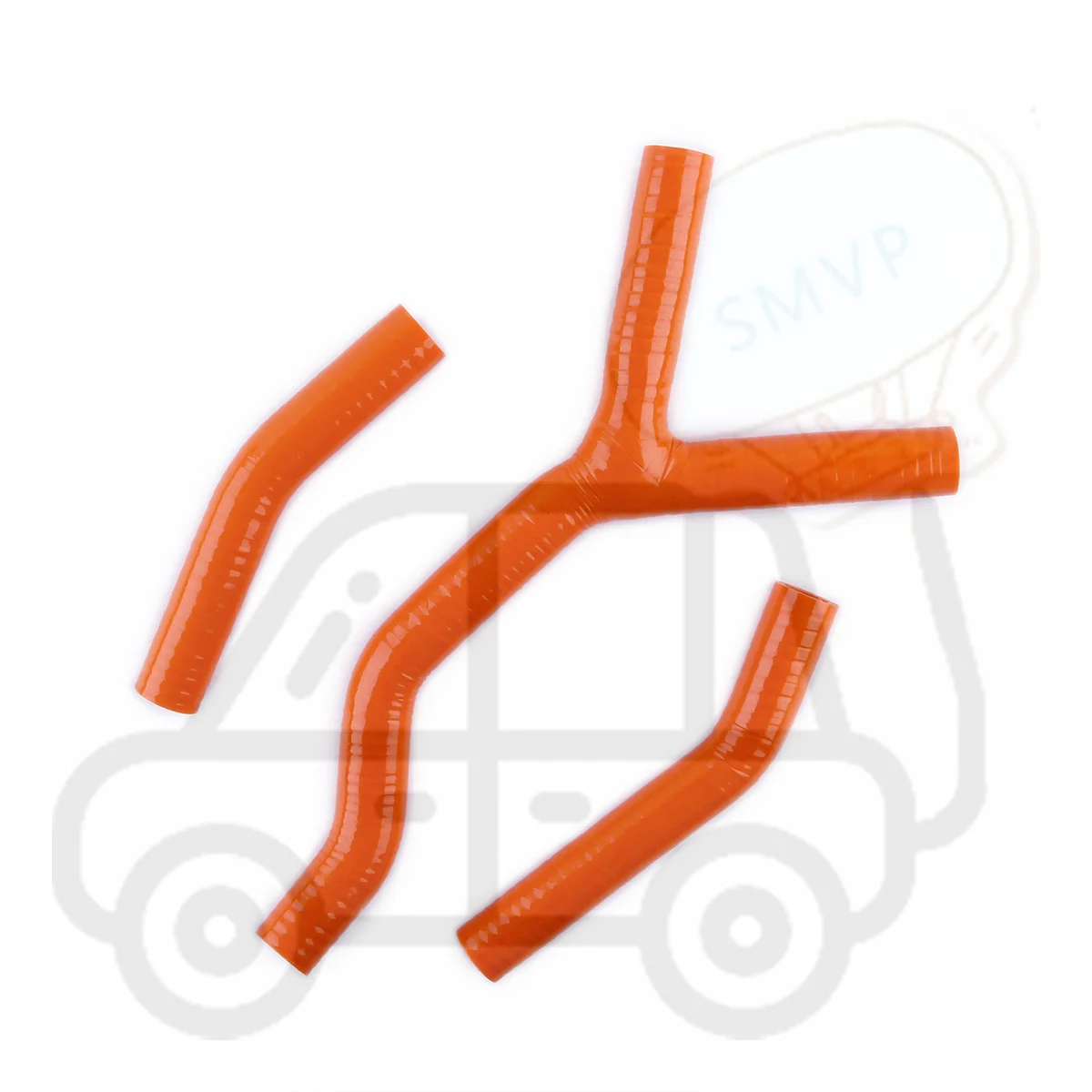 Фото ДЛЯ KTM 200/250/300 EXC/XC 2004 2005 2006 2007 запасные части, комплект верхних и нижних силиконовых шлангов охлаждающей жидкости радиатора, 3 шт. №1