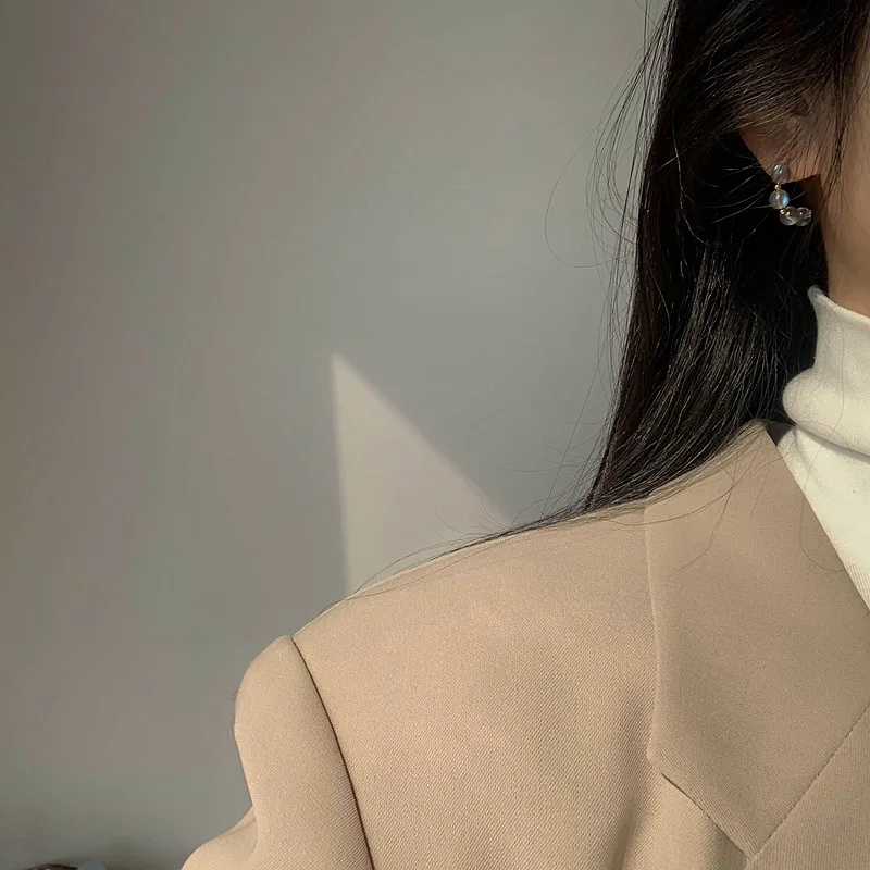 Ограниченная серия Продается без дополнения Самодельные серьги из натурального