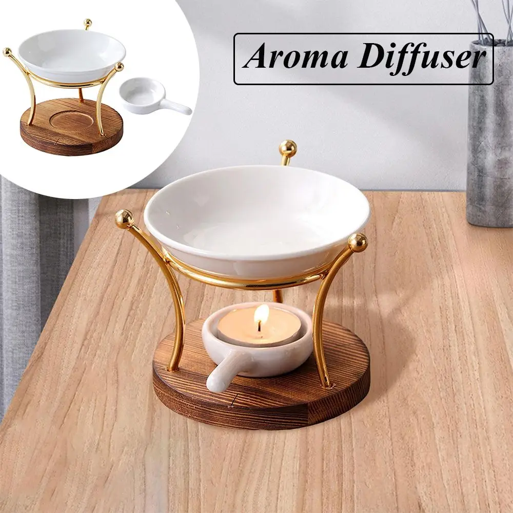 

Металлическая керамическая подставка для медитации, светильник для эфирного масла, аромадиффузор, ароматерапия