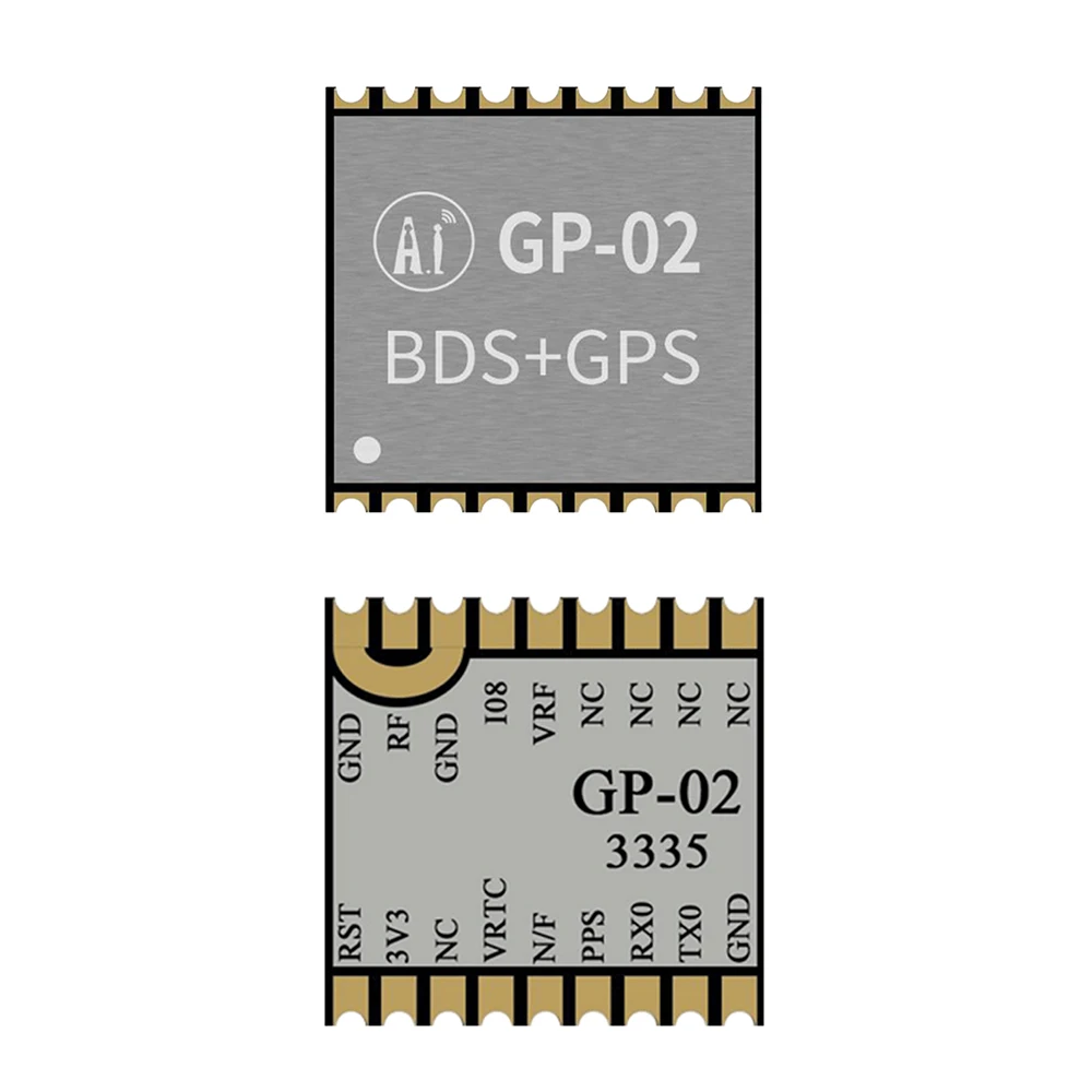 GPS/BDS/GNSS спутниковая навигационная модульная беспроводная система местоположения Multi-mode GP-02 поддерживает многозначное совместное позиционирование.