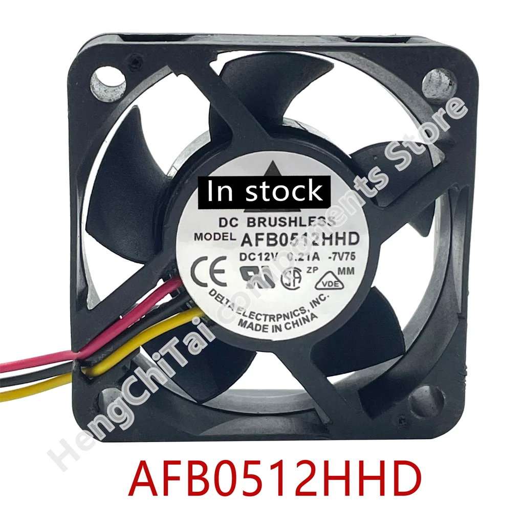Оригинальный 100% рабочий для delta AFB0512HHD DC 12V 0.21A 50x50x20 мм вентилятор охлаждения сервера
