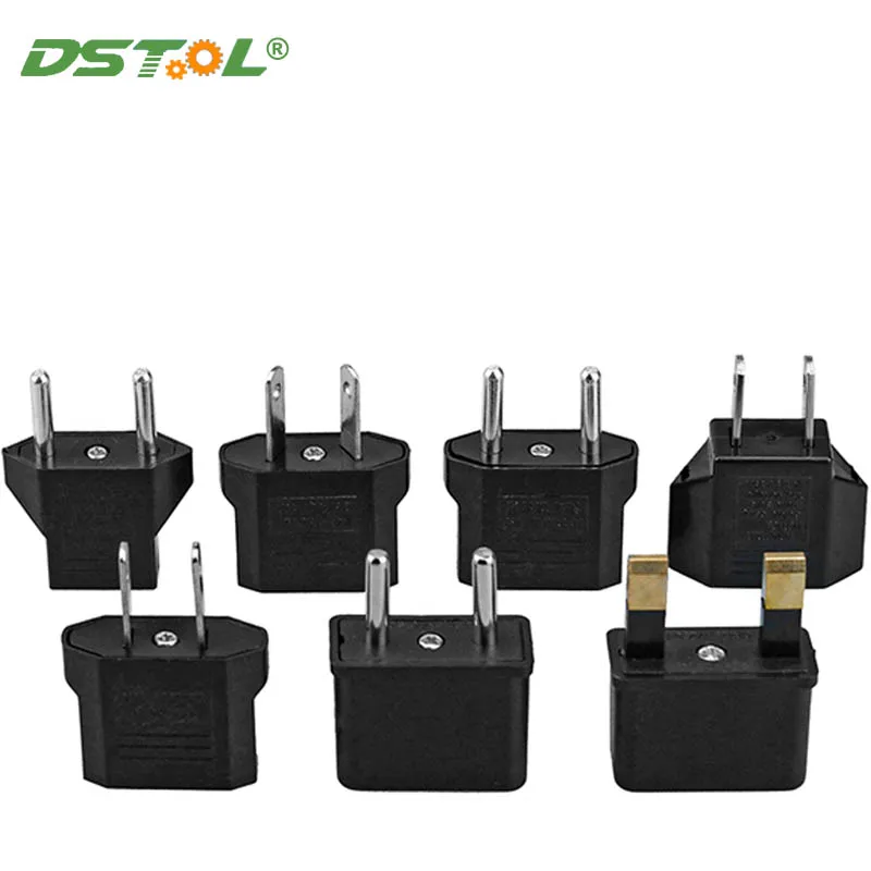 

Mini European US AU EU Plug Adapter European Socket EU To US Plug Adapter Electric Charger Socket Miniature Portable Black White