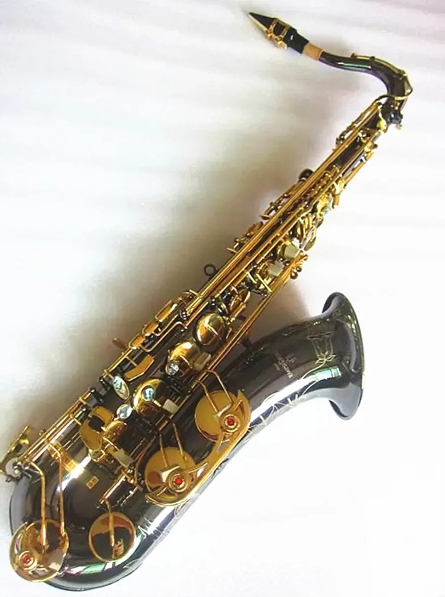 

Quality Brand Tenor Saxophone Japan T-992 Bb Flat Black Nickel Gold Musical instrument New Sax Professional