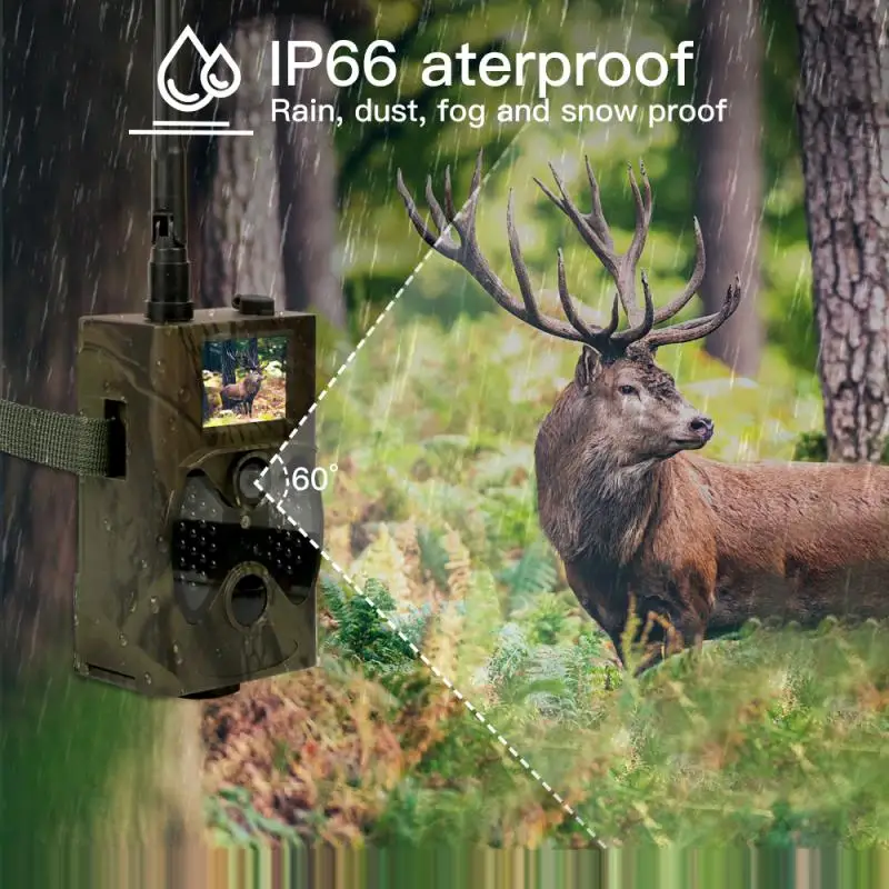 

4G 12MP 1080P MMS/SMTP/SMS HC300M 2g hunting Trail Camera Wildlife photo traps 1.1S Trigger Hunter camera