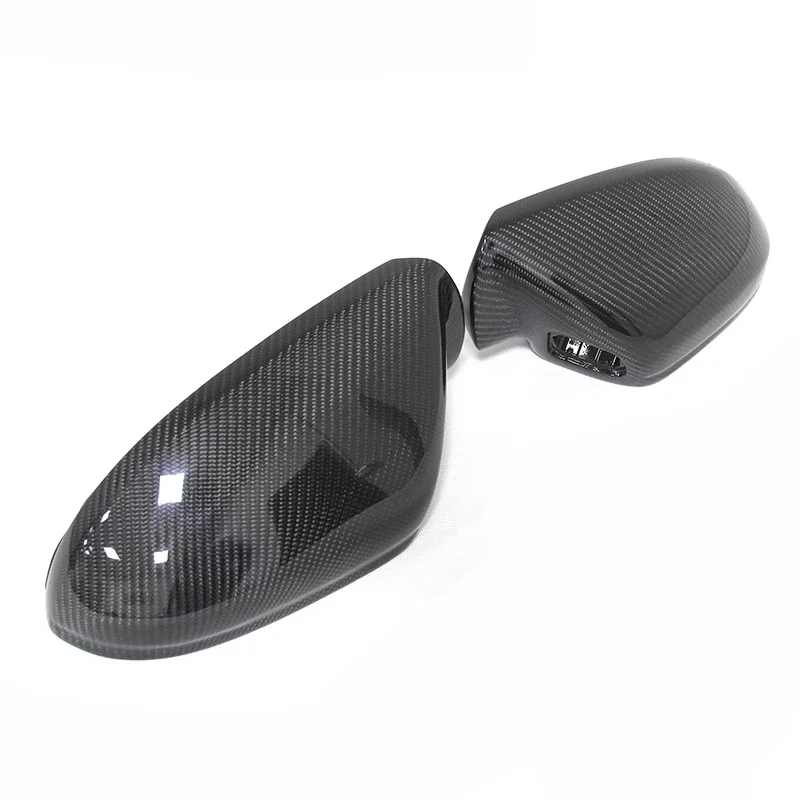 Крышки зеркал из углеродного волокна с боковой системой замены для Audi C7 A6 S6 RS6