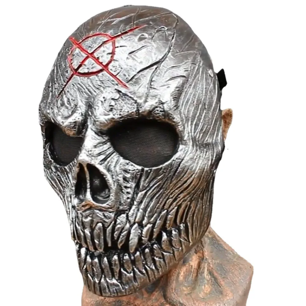 Ретро-шлем унисекс со страшным черепом