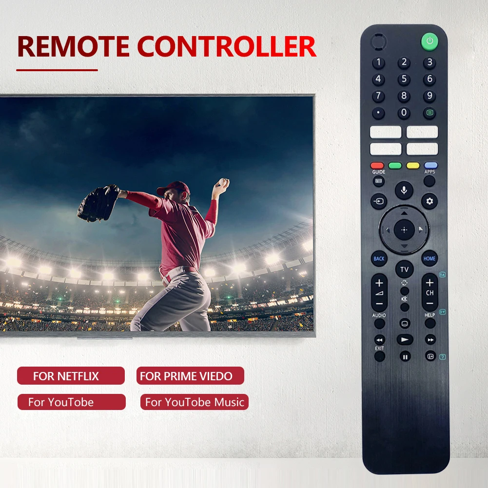 

Пластиковый Аккумулятор для дистанционного управления, Bluetooth-совместимый голосовой пульт дистанционного управления, телевизионные аксесс...