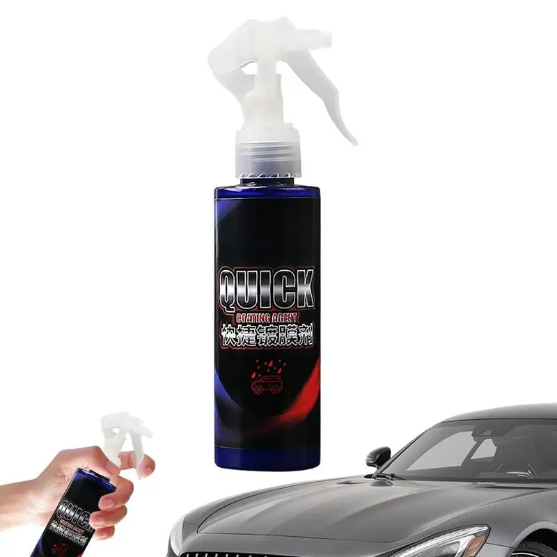 

Car Wax Polish Spray Nano Wax Spray For Car Cleaning And Polish Long Lasting Car Coating Sprays For Car Paints Rearview Mirror