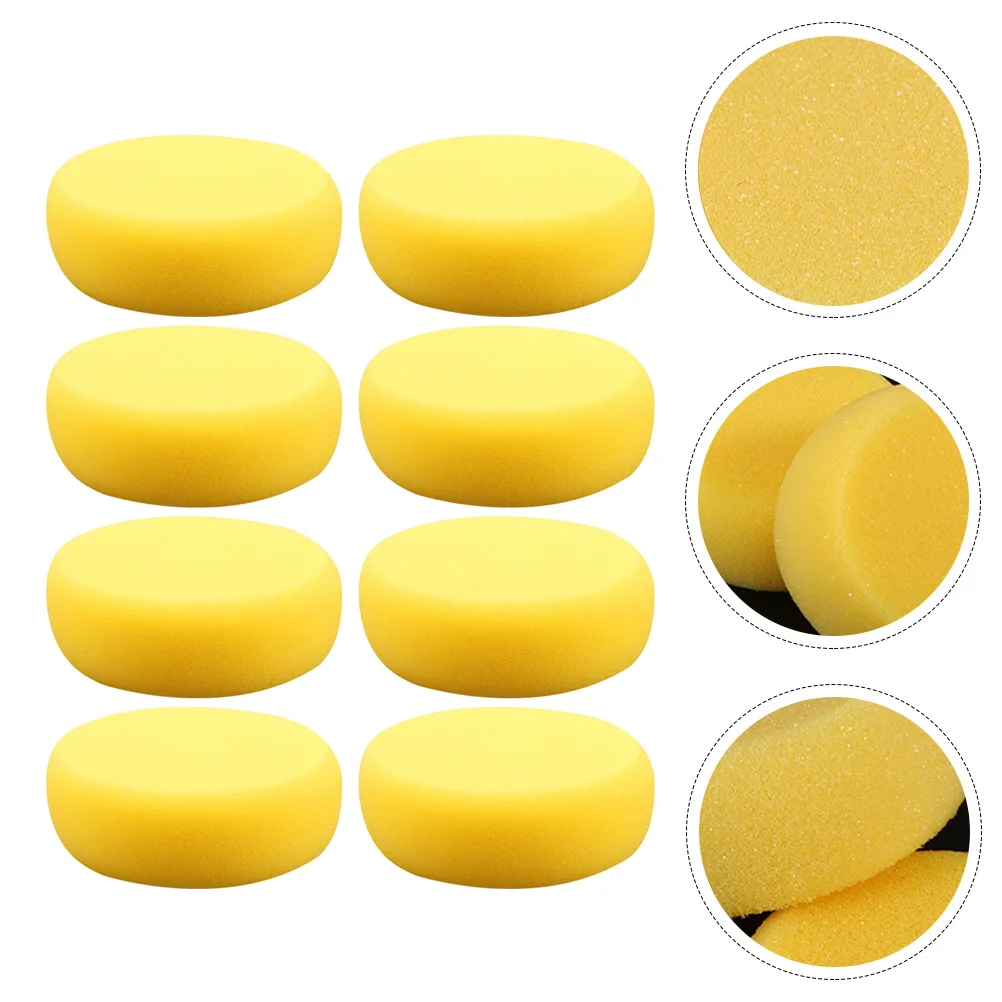 

Sponge Painting Sponges Roundpottery Drawing Wall Kids Shapes Diy Clay Yellow Craftwatercolor Cleaning Applicator Repairing