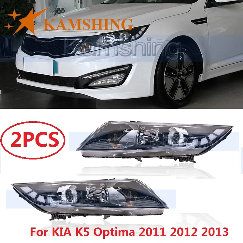 CAPQX 1 пара для KIA K5 Optima 2011 2012 2013 передний бампер светильник свет налобный фонарь