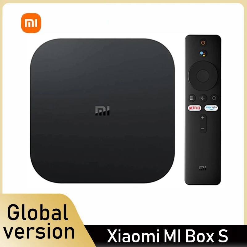 

Оригинальная ТВ-приставка Xiaomi Mi S 4K Ultra HD Android 9,0 HDR 2G 8G WiFi Google Cast Netflix Smart TV Box