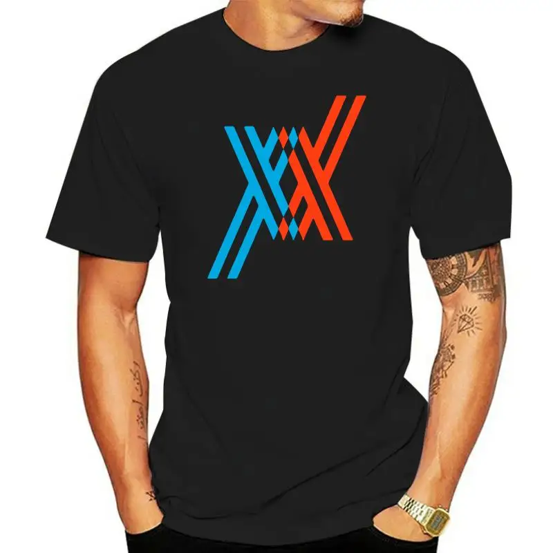 

Darling in the Franxx inspired Mens or Womans t-shirt black fan art fandom Cool Casual pride t shirt men Unisex Fashion