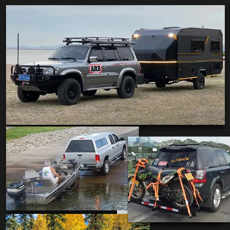 Крюк для буксировки в европейском стиле 105x55 мм для Toyota Prado, нержавеющая сталь, внедорожные запчасти и аксессуары (art.: 3920dadcea147) - 3920dadcea147