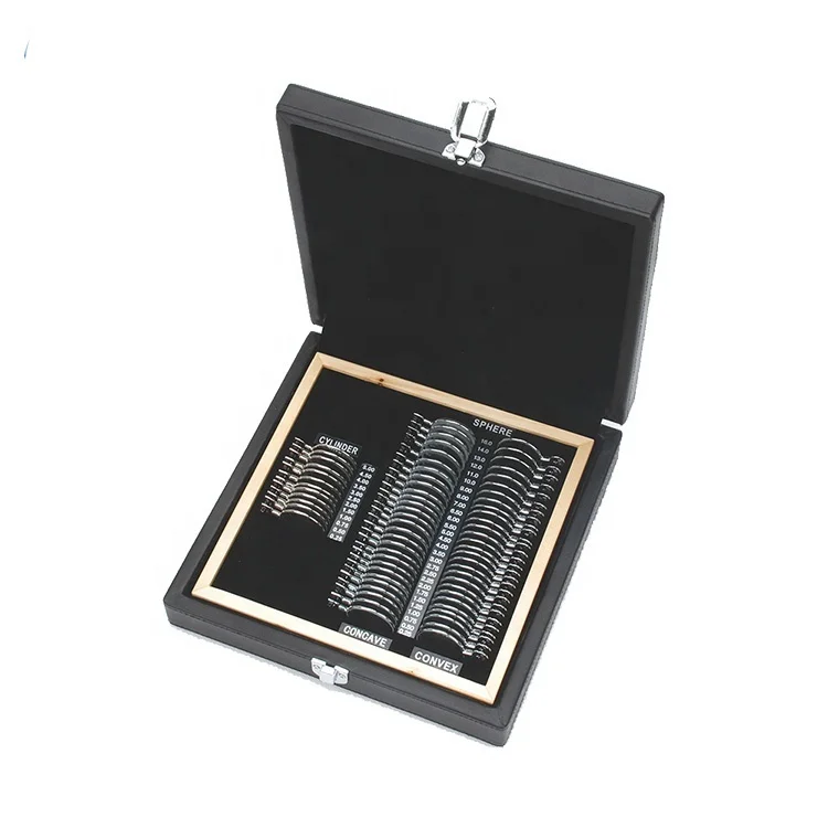 JS-22 оптометрические прогрессивные тестовые линзы набор пробных линз с