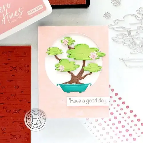 Новинка 2024 металлические штампы и прозрачные Cherry Blossom для скрапбукинга