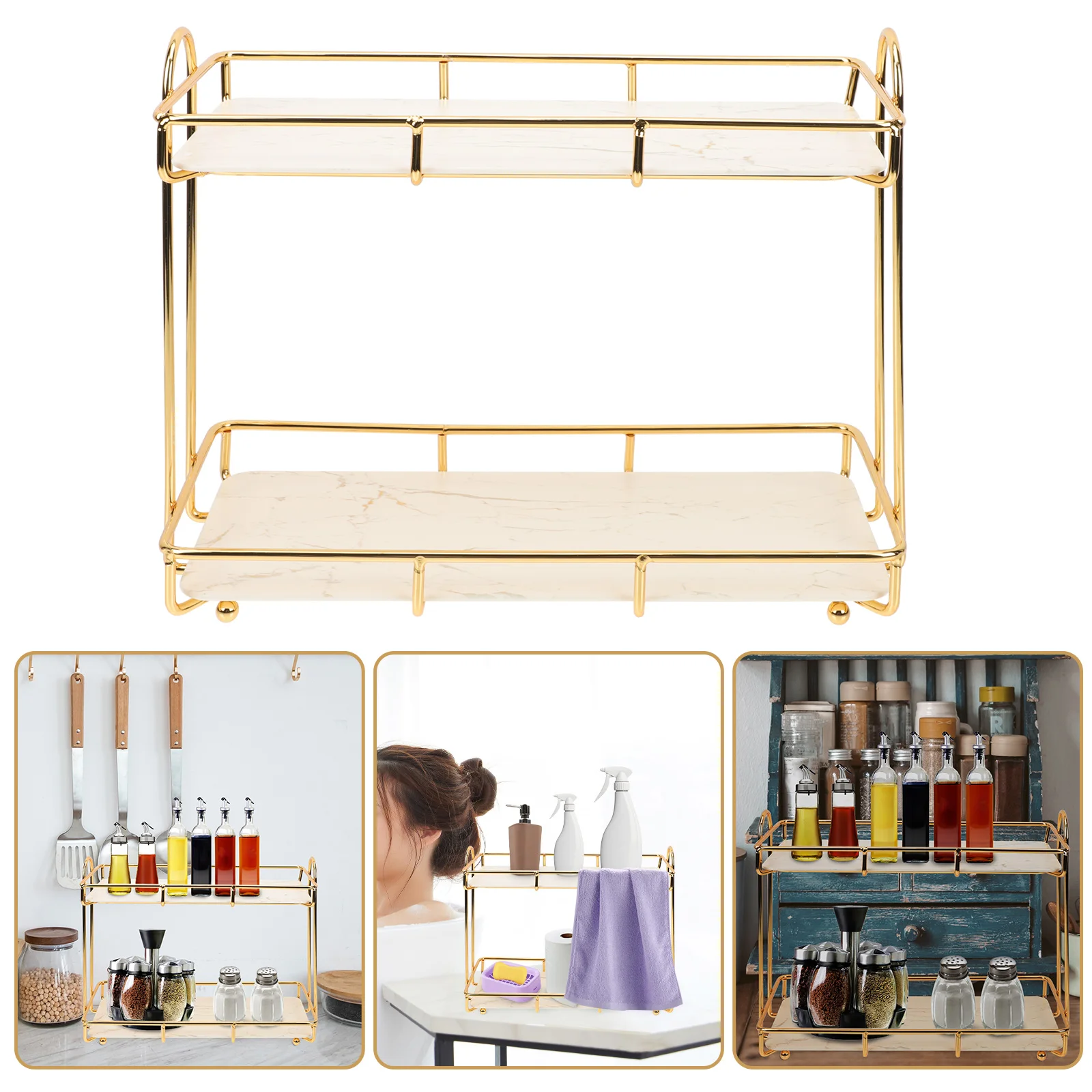 

Makeup Cosmetic Stand Shampoo Stand Bathroom Storage Holder Display Stand Rack