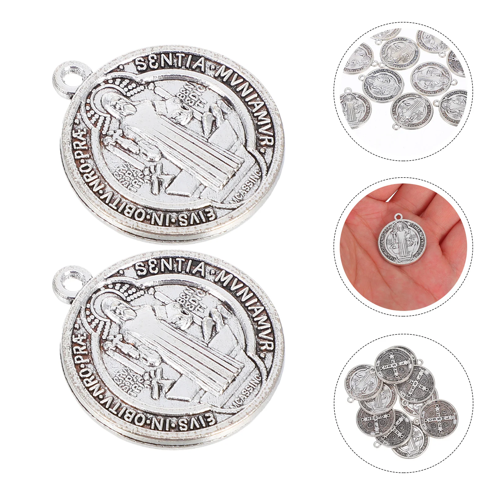 10 шт. итальянский кулон-медальон ожерелье для женщин браслет подвески монета