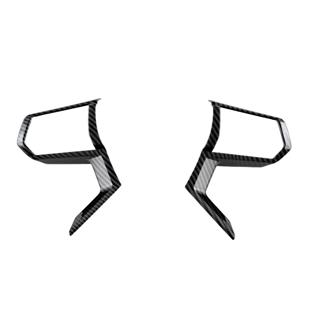 

2 шт., наклейки на рамку из углеродного волокна для Mitsubishi Outlander 2022-2023