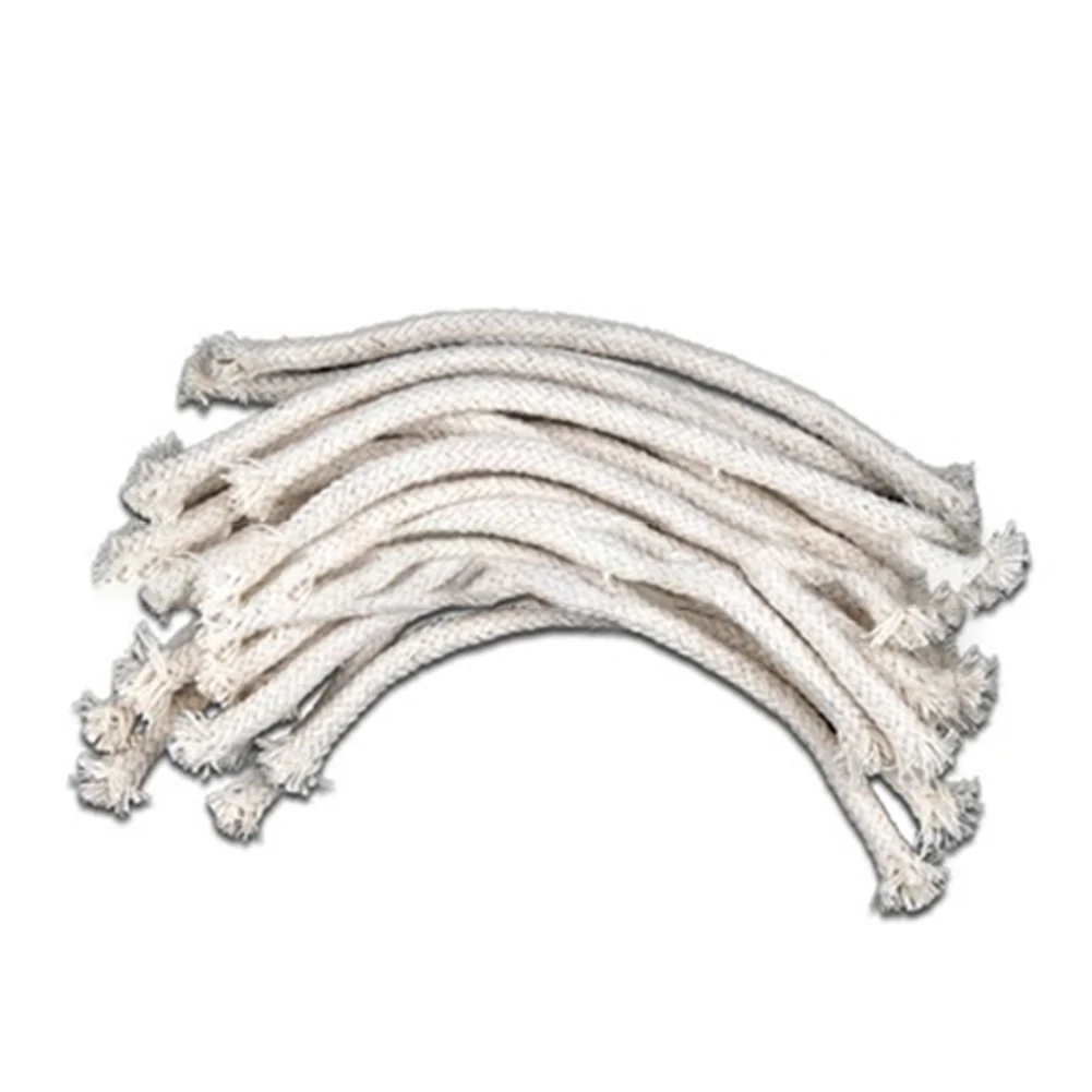 

10pcs 15cm Alcohol Lamp Cotton Core Round Wire For Paraffin Kerosene Oil Lantern Household Indoor Outdoor Necessity