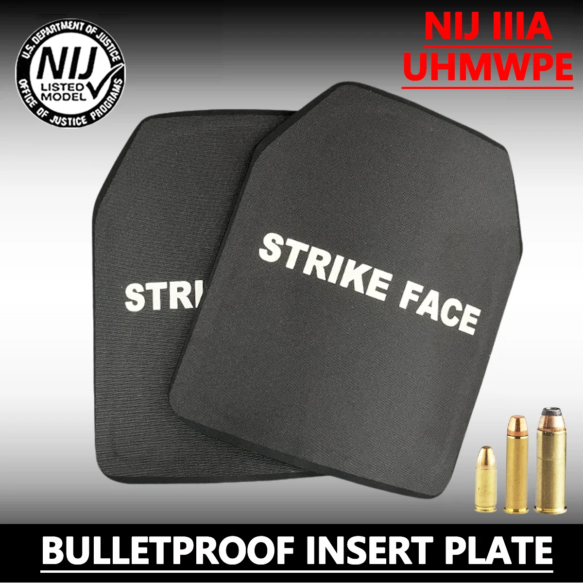 Тактическая Вставная Пластина NIJ IIIA Автономная Баллистическая Защитная Панель