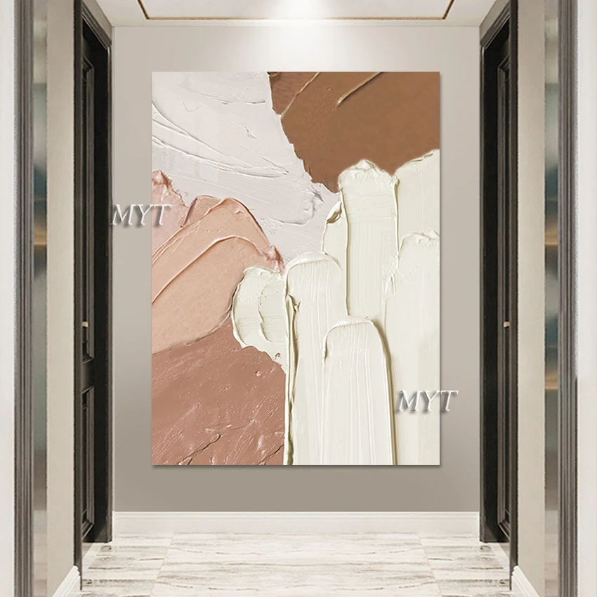 Современная Картина ручная работа картина маслом абстрактная Холст Искусство