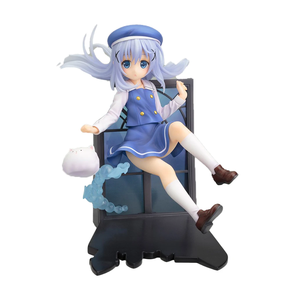

Оригинальный подлинный Kotobukiya Kafuu Chino 1/8 заказ Подлинная Коллекционная модель кролика анимационная экшн-игрушка