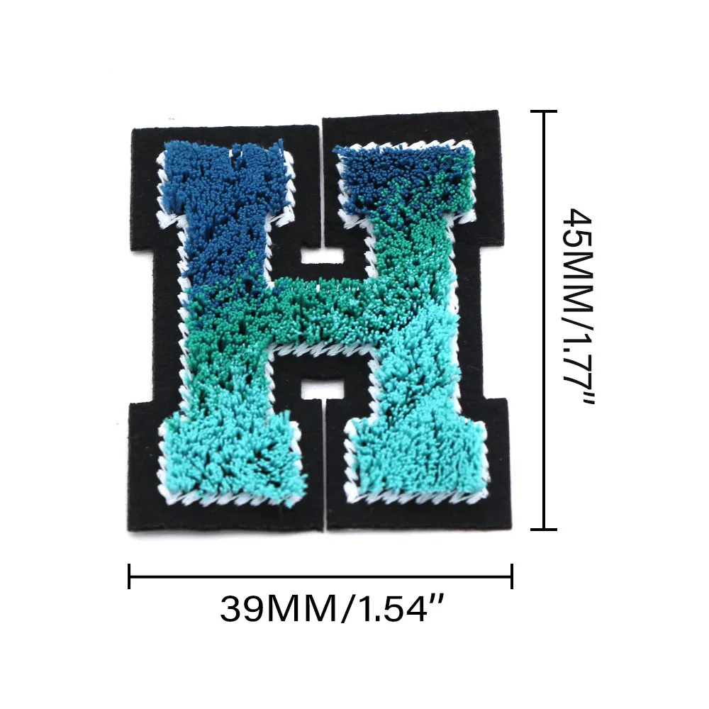 1 шт. патчи с вышивкой и надписью термоклейкие для одежды сумок мягкая пряжа
