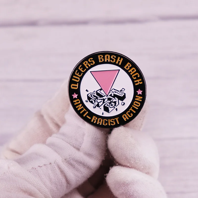 

XM-funny Cooler slamming pin network organization badge clothes backpack pin metal accessories personalized copper metal badge
