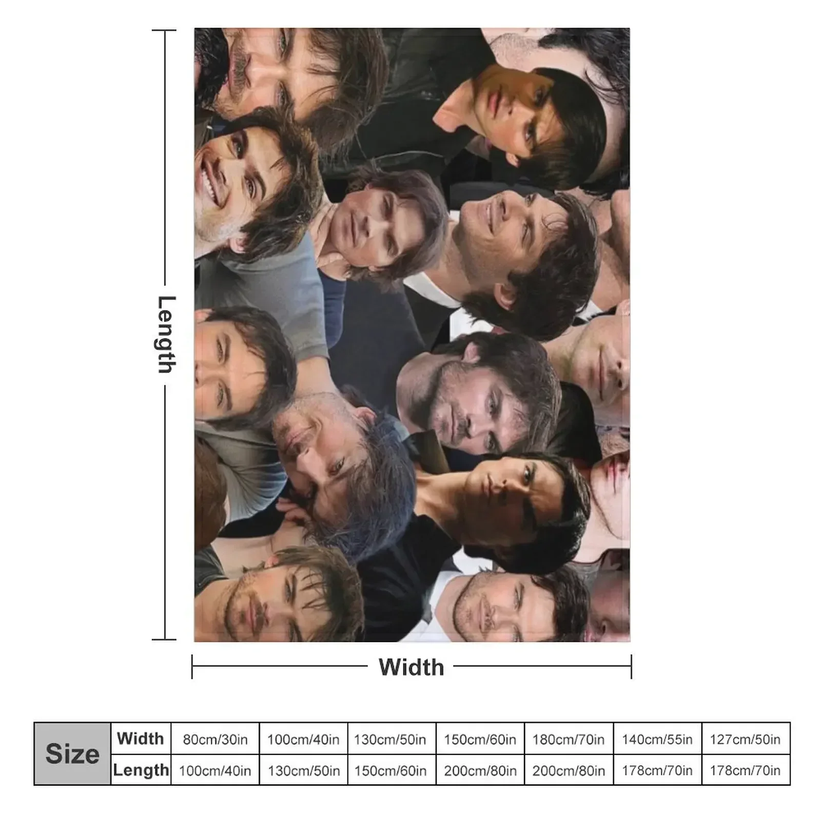 ian somerhalder фотоколлаж пледы мягкие кровати на зиму большое постельное белье одеяла