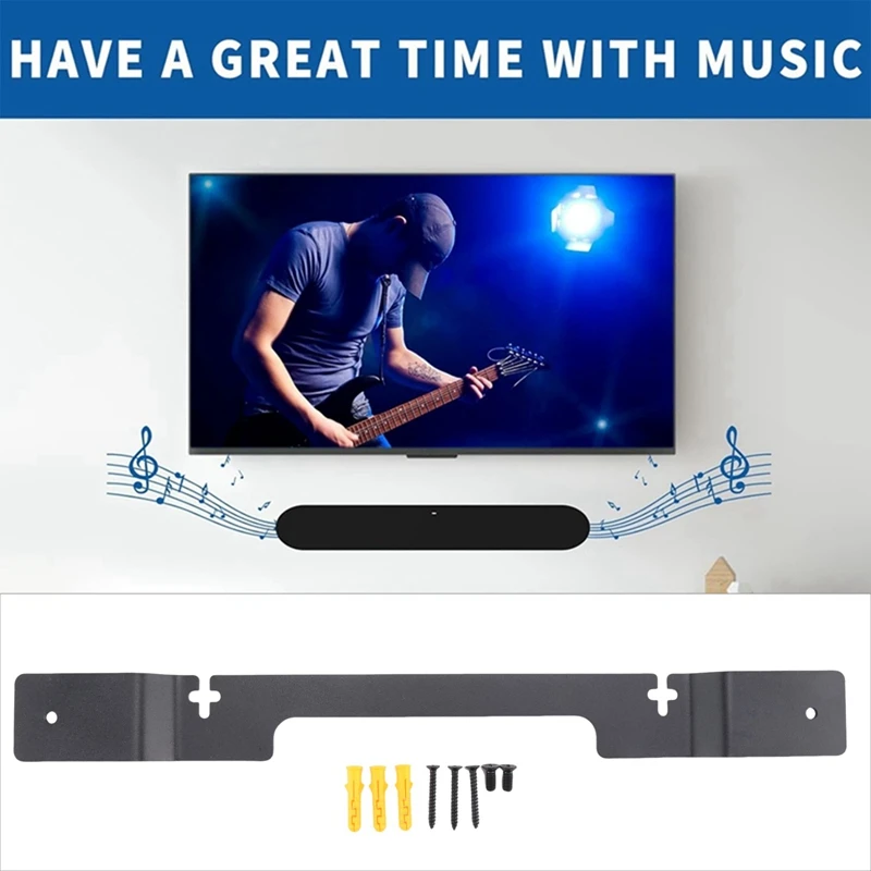 Настенный кронштейн для звуковой панели подставка динамика плавающий стильный