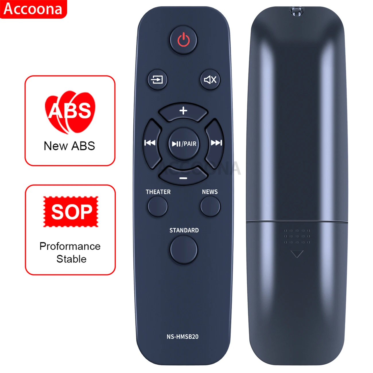 NS-HMSB20 New Remote Control fit for Insignia 2.0 Channel Mini Soundbar NS-HMSB20 NSHMSB20 NS HMSB20 Sound bar Remote