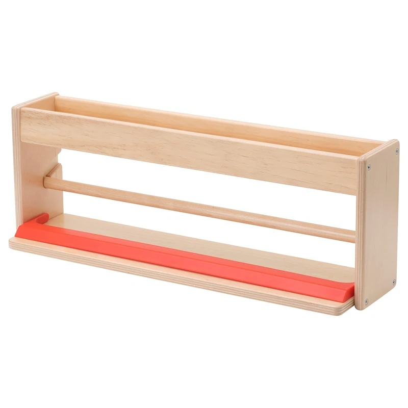 

Solid Wood Paper Roll Rack Children's Easel 50x18x13cm Large Size Storage Rack Student Artist Painting Tools