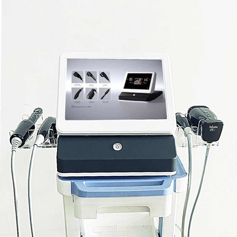 

New Arrival Portable 6 in 1 7d HIFV Anti-Aging Face Lift Spa Machine Wrinkle Removal Body Slimming Skin Tightening Machine